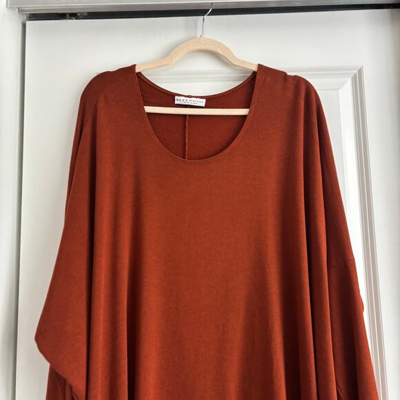 Bryn Walker Rachelle Tunic Soft Stretch Jersey Long Sleeve Top Sequoia Sz XL - Picture 6 of 13